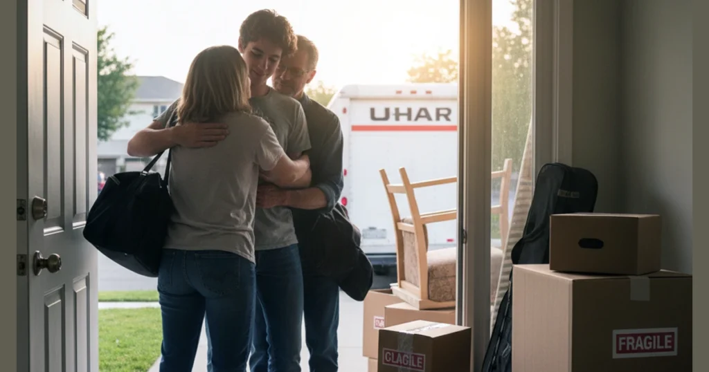 Young Adult planning a smooth move from parents’ home