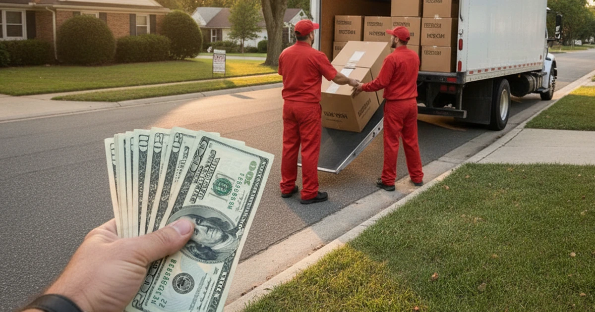 Cost guide for relocating with professional movers.