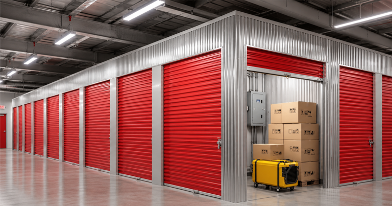 Do Storage Units Have Outlets?